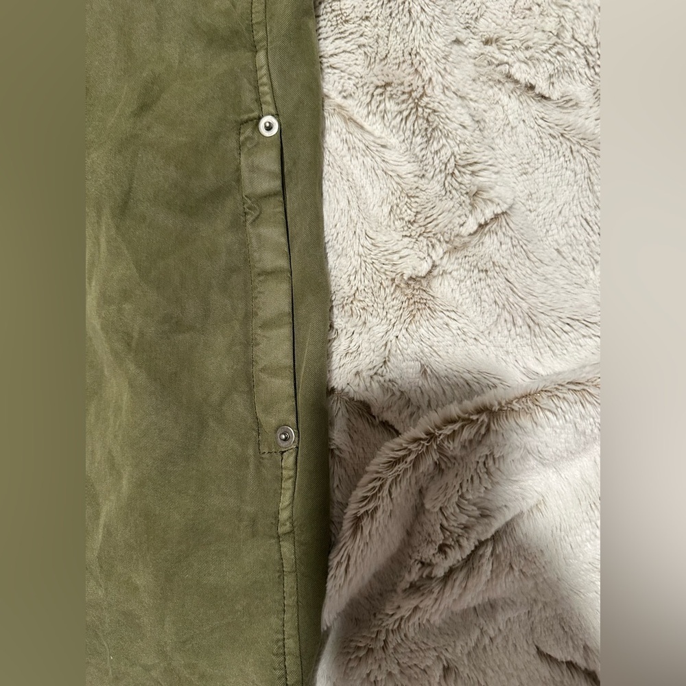 Kelly Renee Olive Green Open Front Utility Women's Vest - Picture 5 of 7